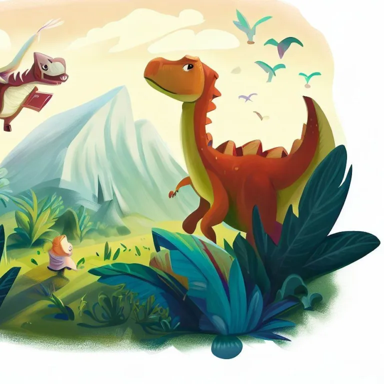 Książka dla dzieci o dinozaurach