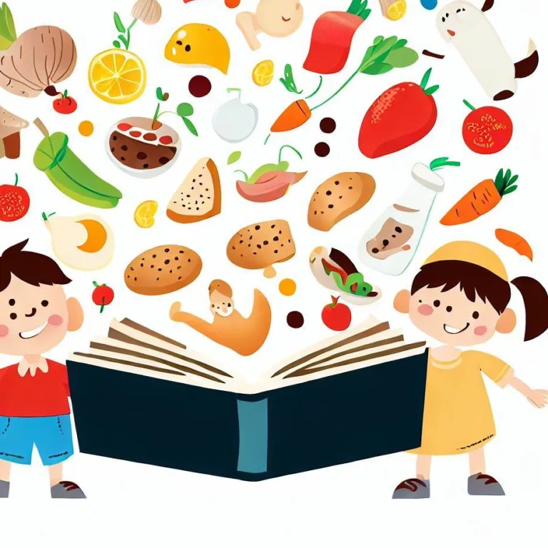 Książka o jedzeniu dla dzieci