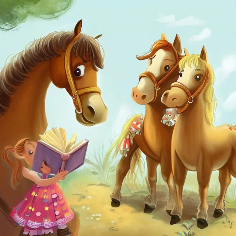 Książka o koniach dla dzieci
