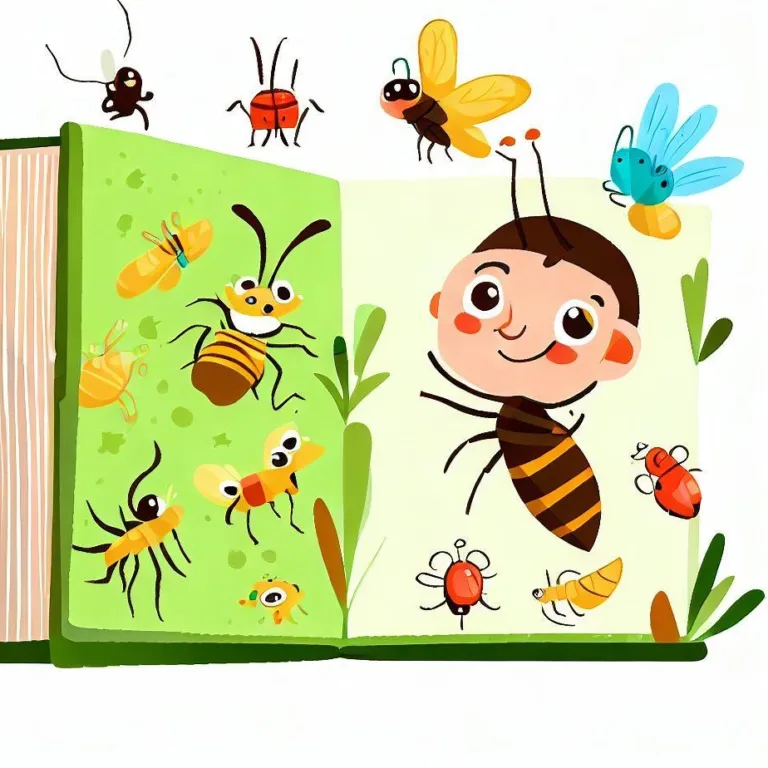 Książka o owadach dla dzieci