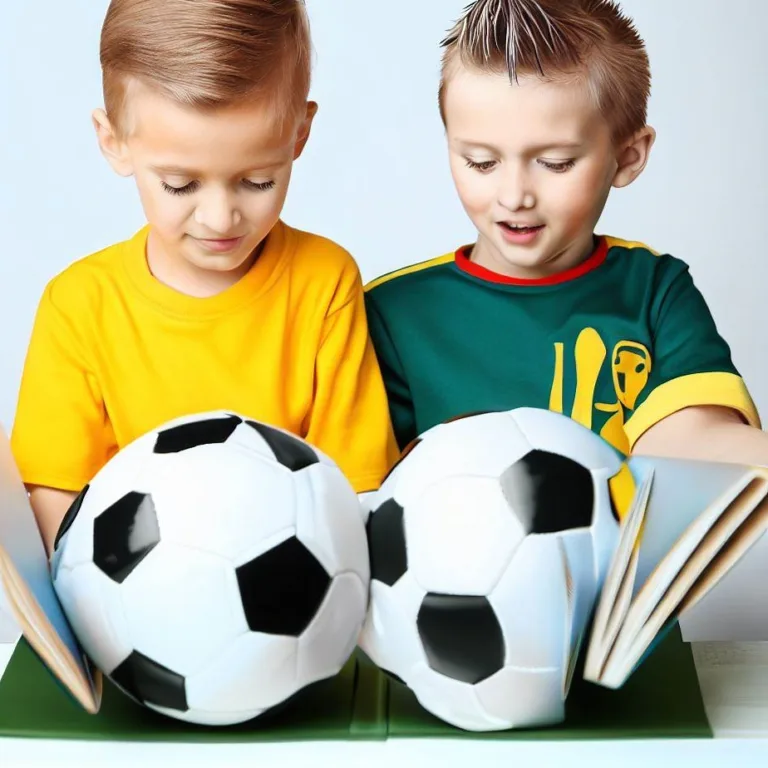 Książka o piłce nożnej dla dzieci