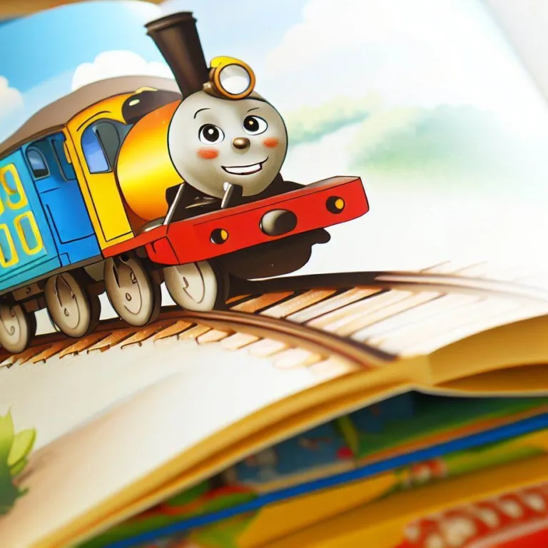 Książka o pociągach dla dzieci