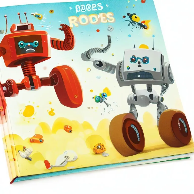Książka o robotach dla dzieci