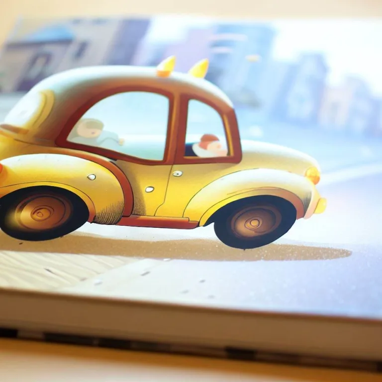 Książka o samochodach dla dzieci
