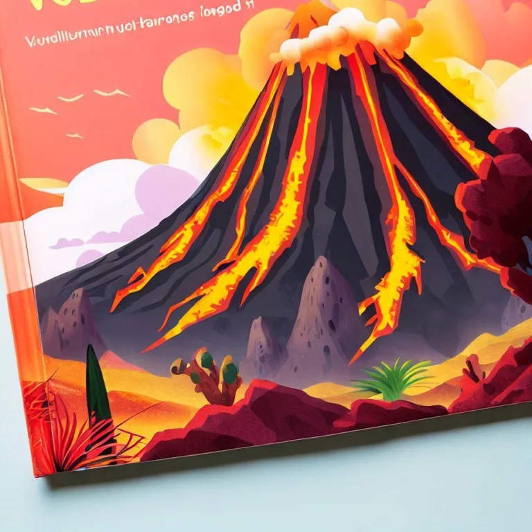 Książka o wulkanach dla dzieci
