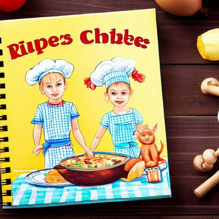 Książka z przepisami dla dzieci