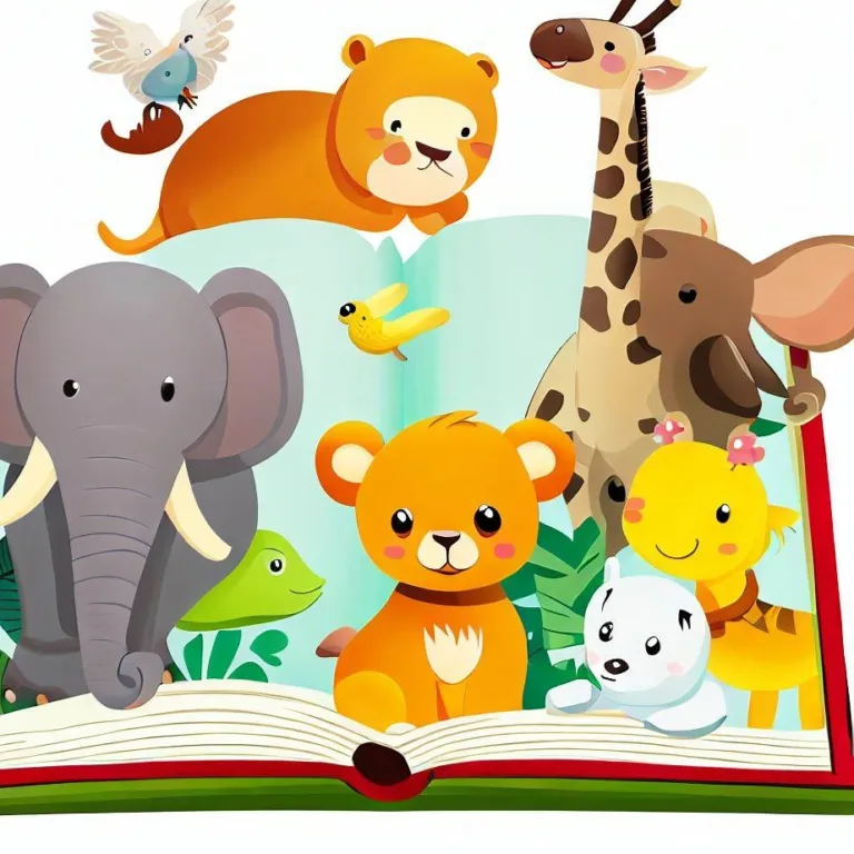 Książka ze zwierzętami dla dzieci